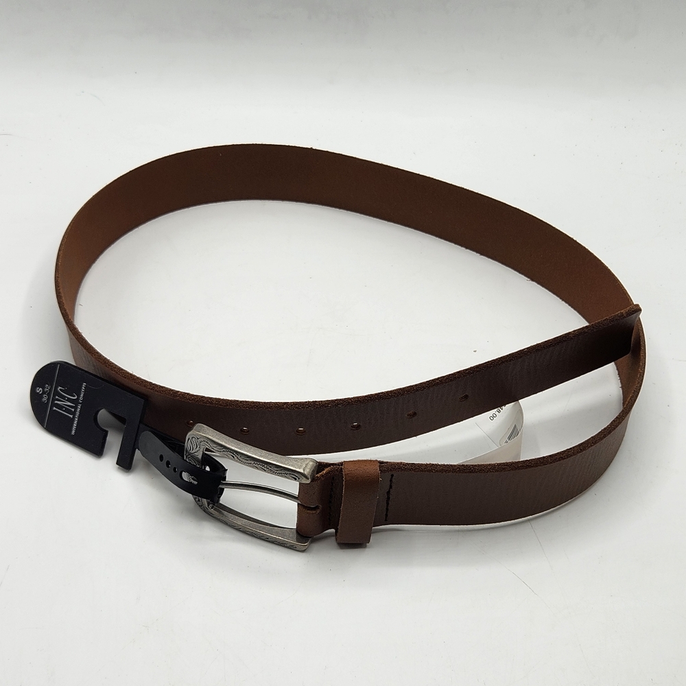 INC brown belt small NWT